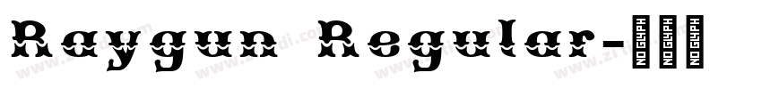 Raygun Regular字体转换